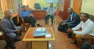 Meeting with representatives of the Sierra Leone health ministry