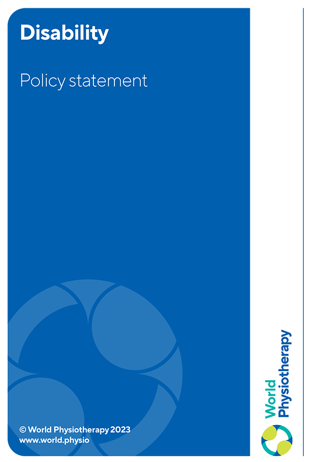 Policy statement cover thumbnail: Disability